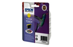 Epson T0804 Hummingbird Standard Ink Cartridge - Yellow